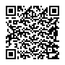 Código QR para número de telefone +19892212935