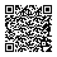 QR-code voor telefoonnummer +19892214519