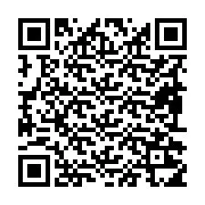 QR-code voor telefoonnummer +19892215197