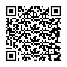 QR-koodi puhelinnumerolle +19892216012