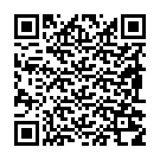 QR-код для номера телефона +19892218174