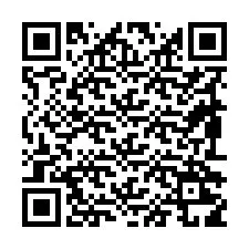 QR-код для номера телефона +19892219651