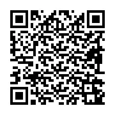 Codice QR per il numero di telefono +19892241837