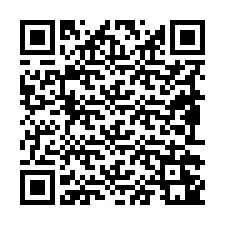 Codice QR per il numero di telefono +19892241838