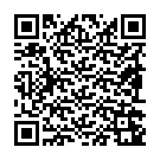 Código QR para número de teléfono +19892241839