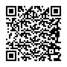 Código QR para número de telefone +19892336733