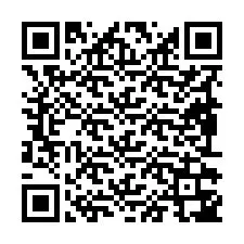 Codice QR per il numero di telefono +19892347096