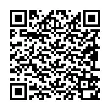 Código QR para número de teléfono +19892520038