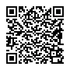 QR-code voor telefoonnummer +19892520039