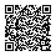 QR-koodi puhelinnumerolle +19892520136