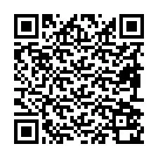 Código QR para número de telefone +19892520307