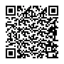 QR-код для номера телефона +19892520533