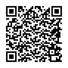 Codice QR per il numero di telefono +19892520599