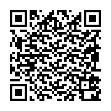 Código QR para número de teléfono +19892520874