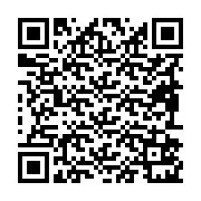 Codice QR per il numero di telefono +19892521013