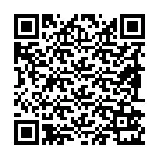 Código QR para número de teléfono +19892521069