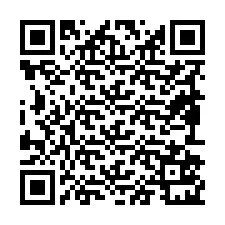 QR-koodi puhelinnumerolle +19892521109