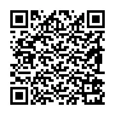 Código QR para número de teléfono +19892521891