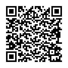 Codice QR per il numero di telefono +19892521906