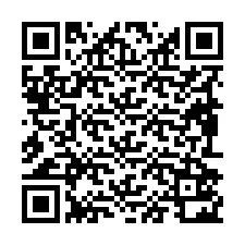 Código QR para número de telefone +19892522252