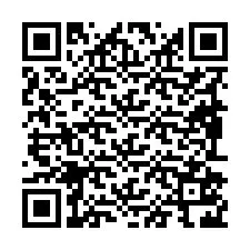 Kode QR untuk nomor Telepon +19892526166