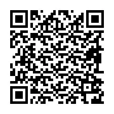 QR-code voor telefoonnummer +19892526257