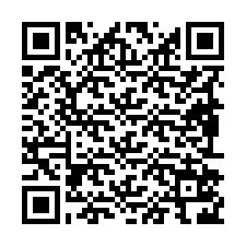 Kode QR untuk nomor Telepon +19892526496