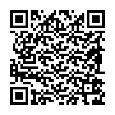 Código QR para número de teléfono +19892526879