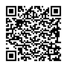 QR Code pour le numéro de téléphone +19892527002