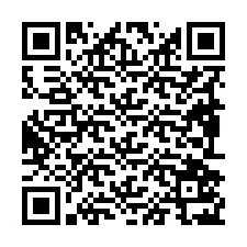 Código QR para número de teléfono +19892527732