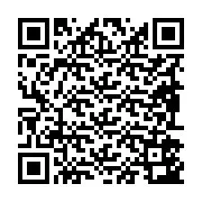 Kode QR untuk nomor Telepon +19892543876