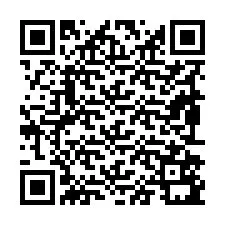 Código QR para número de teléfono +19892591195