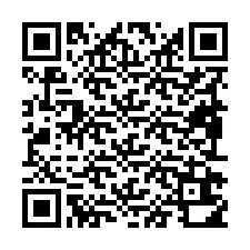 QR-Code für Telefonnummer +19892610093