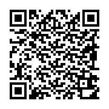 Código QR para número de teléfono +19892610094