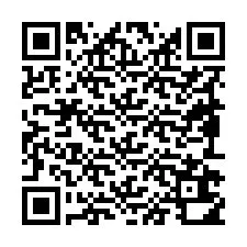 Codice QR per il numero di telefono +19892610108