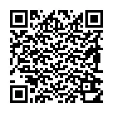 Codice QR per il numero di telefono +19892610291