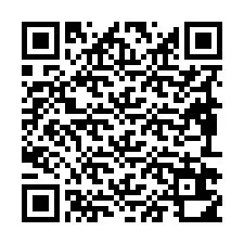 Kode QR untuk nomor Telepon +19892610402