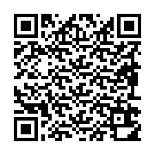 Código QR para número de telefone +19892610446