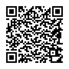 Código QR para número de telefone +19892610459