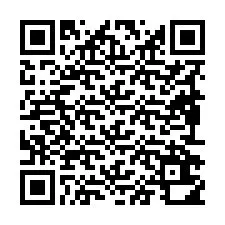 Kode QR untuk nomor Telepon +19892610686