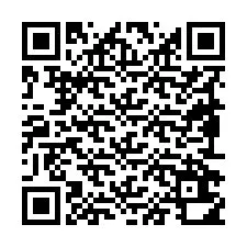 QR-koodi puhelinnumerolle +19892610688