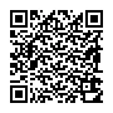 Código QR para número de teléfono +19892610865