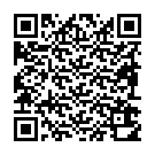 Código QR para número de telefone +19892610913