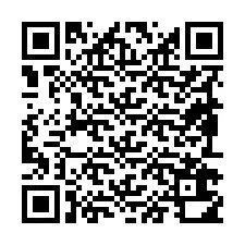 Codice QR per il numero di telefono +19892610919