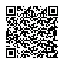 QR-koodi puhelinnumerolle +19892611214