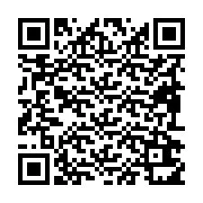 QR-код для номера телефона +19892611253