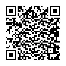 Codice QR per il numero di telefono +19892611273