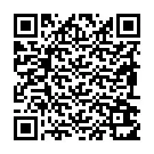 QR-code voor telefoonnummer +19892611344