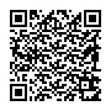 Código QR para número de telefone +19892611441