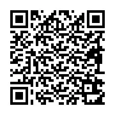 Kode QR untuk nomor Telepon +19892611443